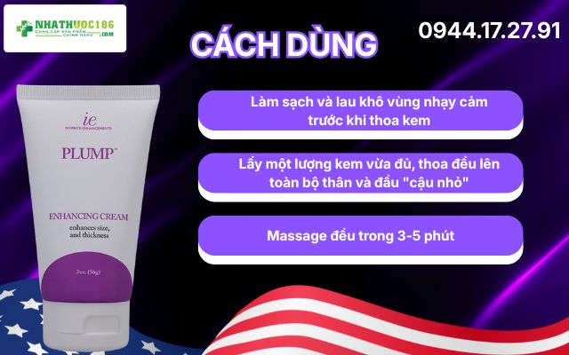 Hướng dẫn sử dụng Plump Enhancing Cream đạt hiệu quả tối ưu