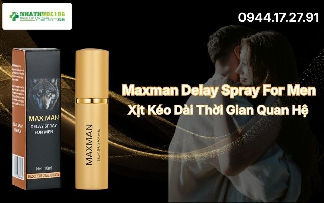 Maxman Delay Spray For Men là gì