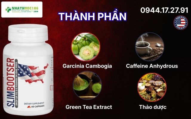 Phân tích bảng thành phần vàng của Slim Booster
