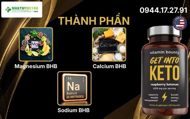 Phân tích thành phần Vàng trong Get Into Keto