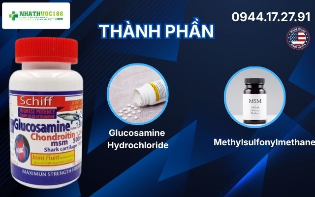 Phân tích thành phần chuyên sâu của Glucosamin Schiff