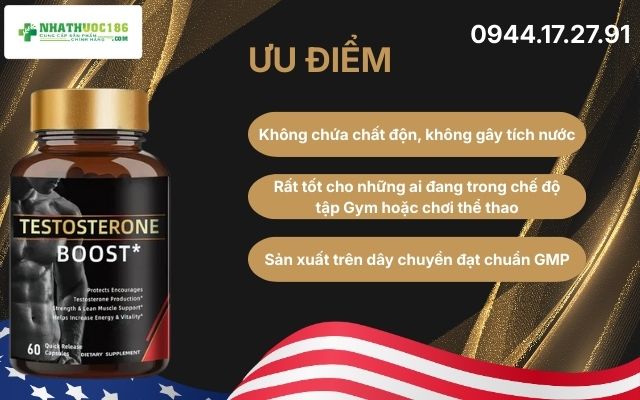 Review Testosterone Booster có tốt không