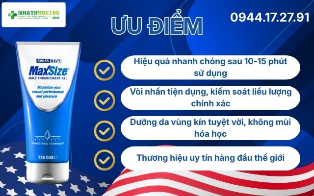 Ưu và Nhược điểm của Swiss Navy MAX Size Cream