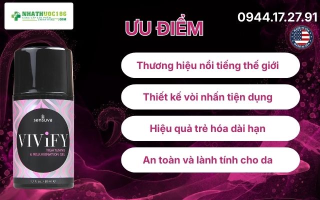 Ưu và Nhược điểm của Vivify Tightening Gel