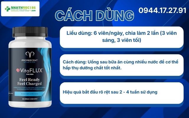 Lộ trình sử dụng để đạt hiệu quả tối đa